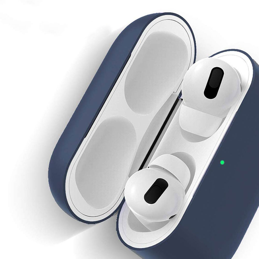 AirPods Pro Silikon Case Schutzhülle Ultra Thin Abdeckung - Grau