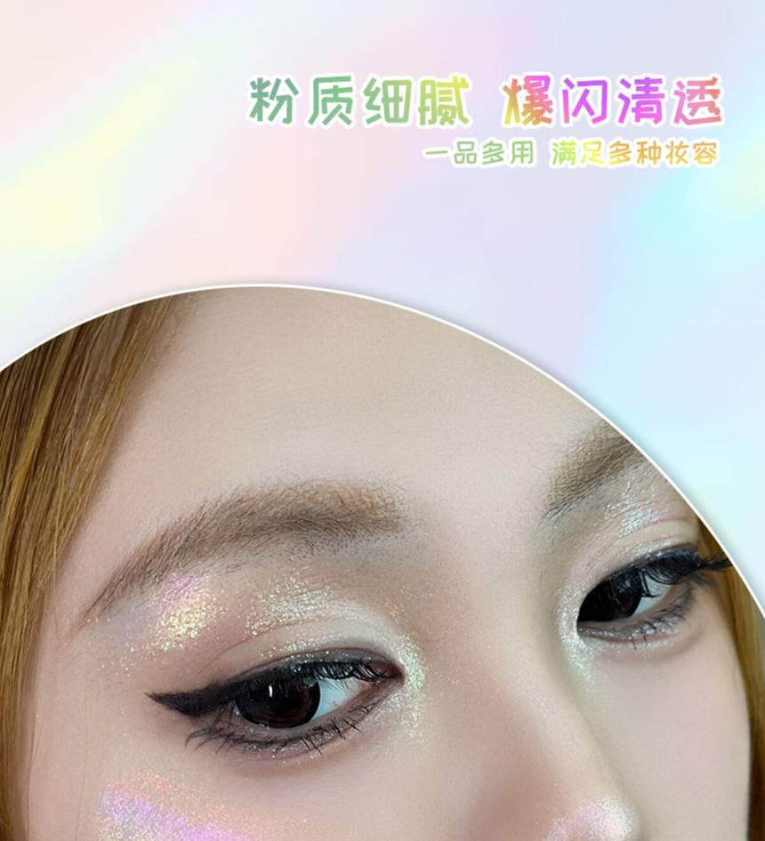 SheenEffect - Regenboog holografische 5-kleuren kameleon oogschaduw
