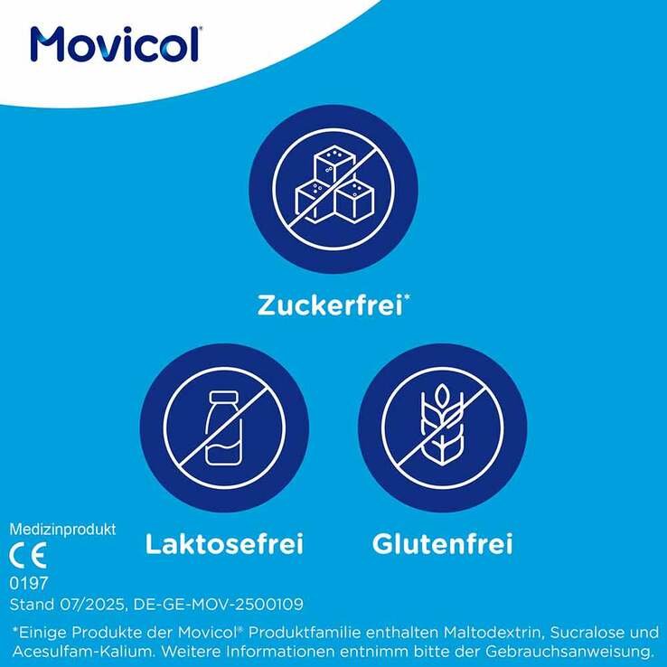 MOVICOL® Beutel Pulver – schnelle Hilfe bei Verstopfung, 50 St