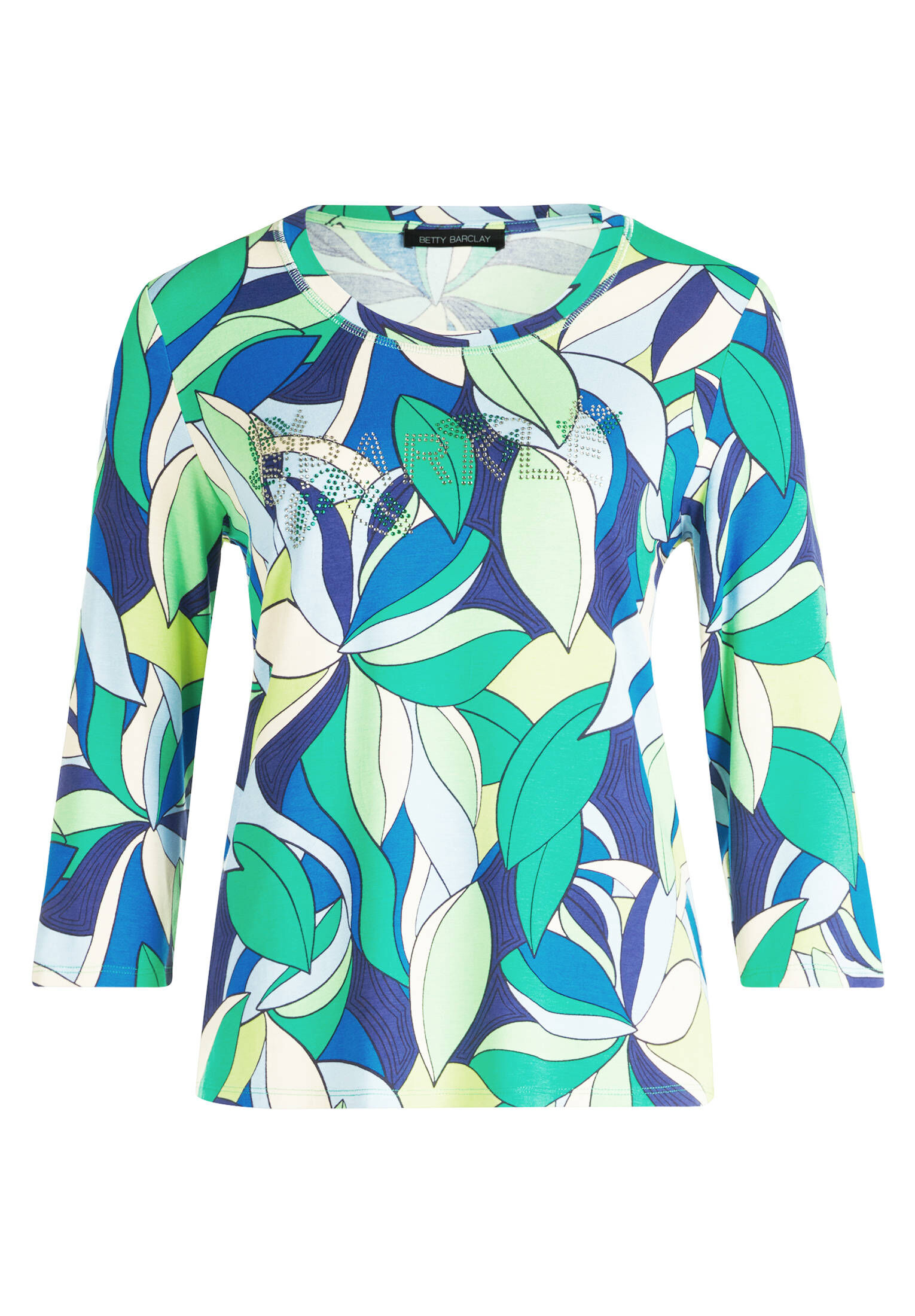 Betty Barclay| Damen Printshirt mit Schmucksteinen