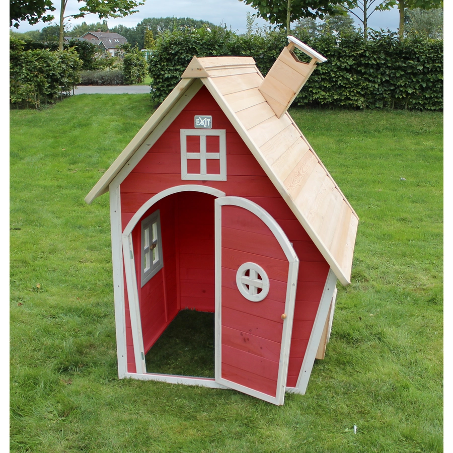EXIT Holzspielhaus Fantasia 100, rot
