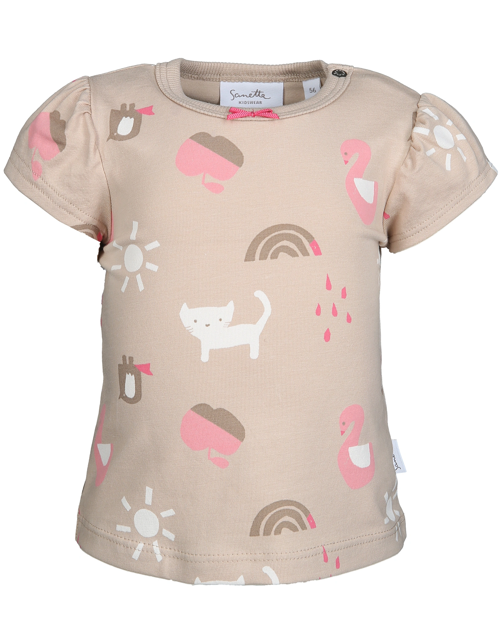 T-Shirt RAINBOW DAYS in nut