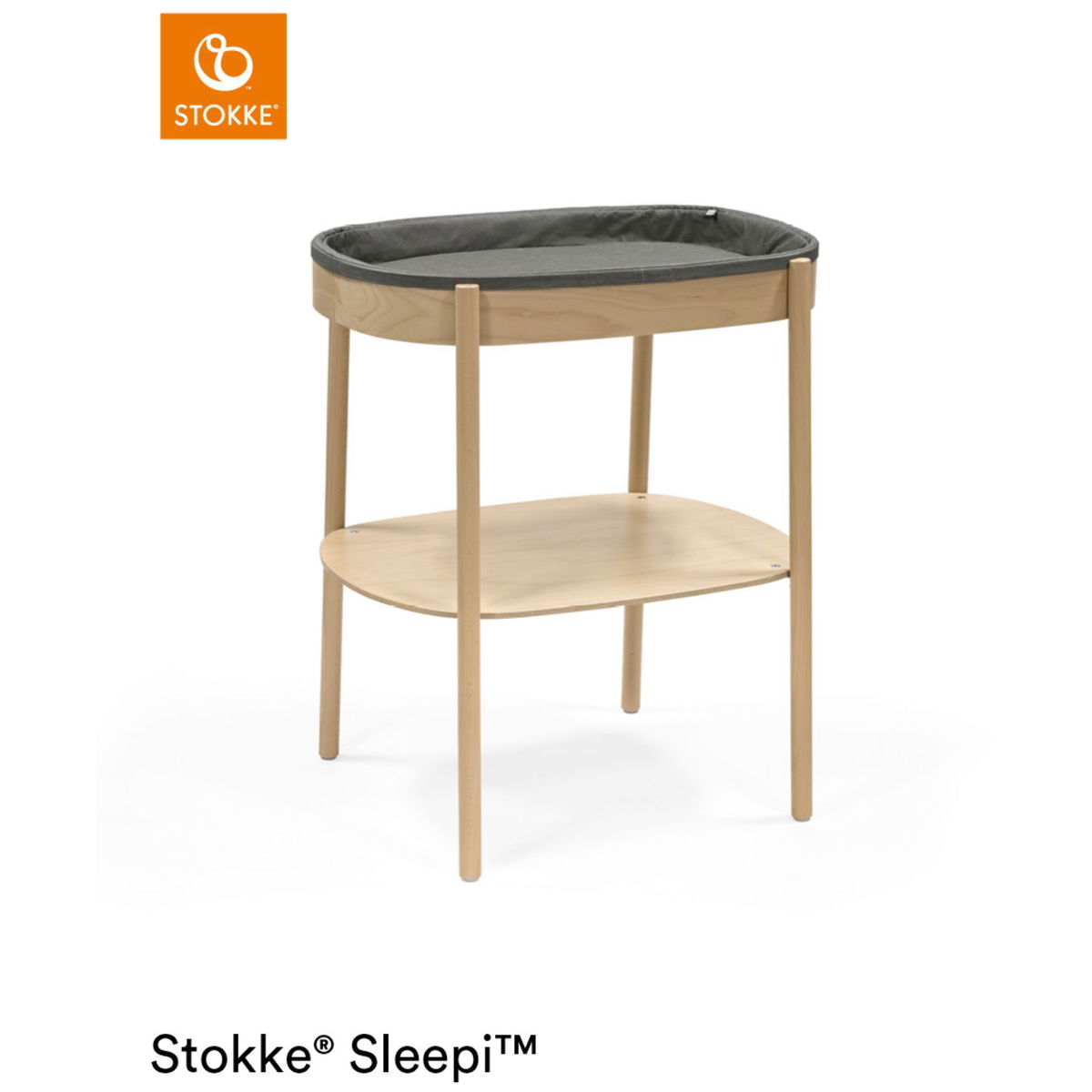 STOKKESTOKKE   Sleepi Wickeltisch  natural