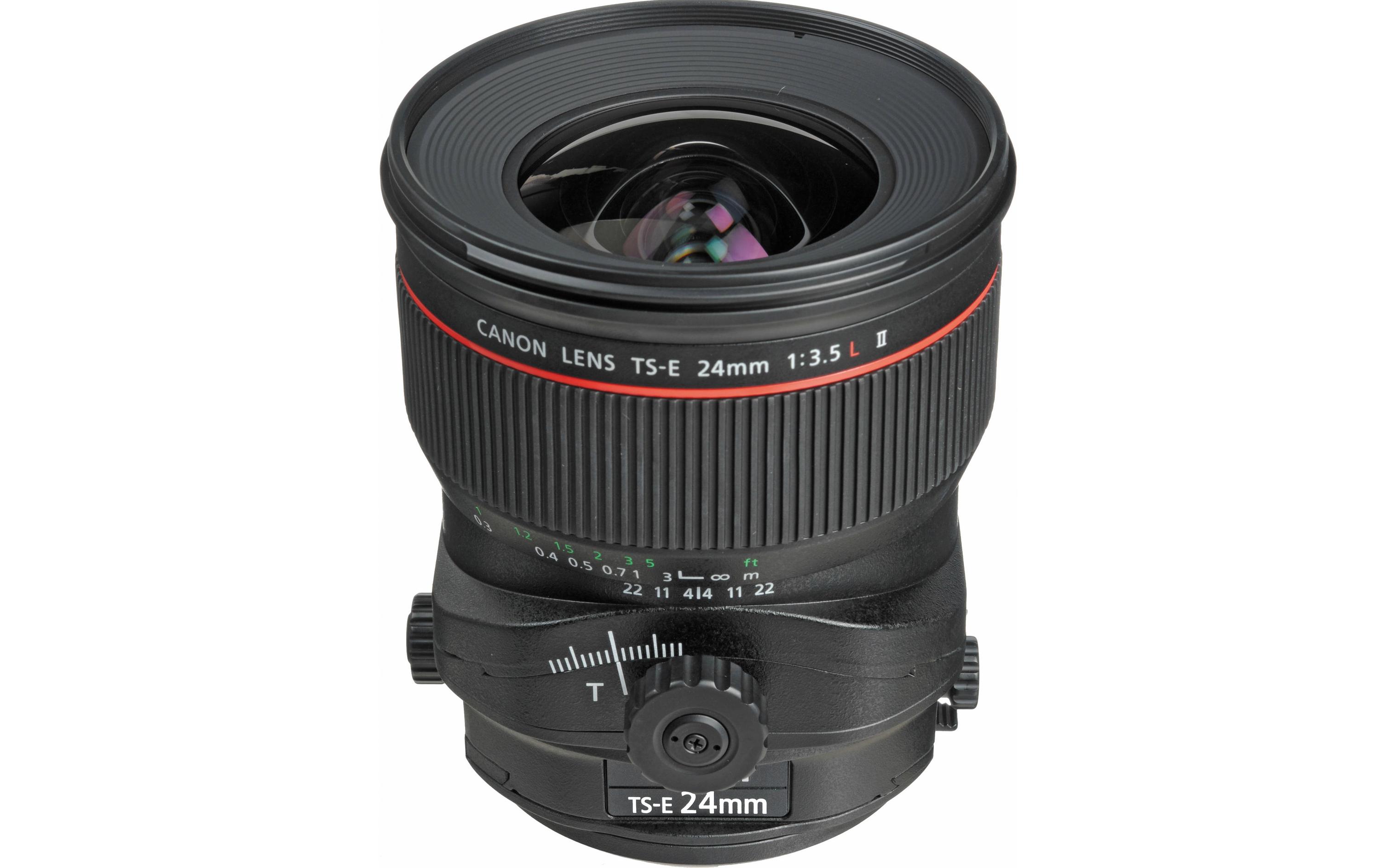 Festbrennweite TS-E 24mm F/3.5L II – Canon EF<br>Festbrennweite mit exzellenter Abbildungsqualität