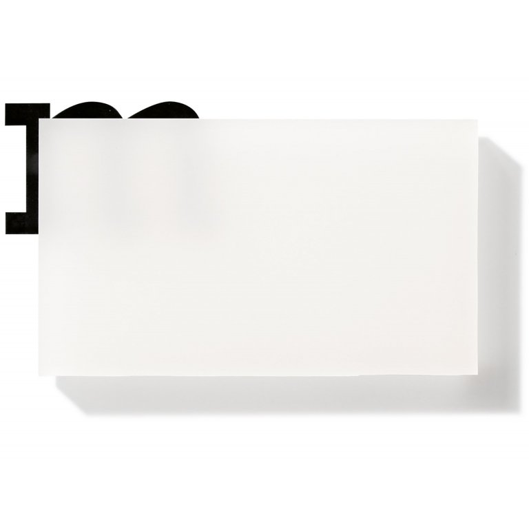 PLEXIGLAS® Satinice DC, beidseitig satiniert, weiß (Zuschnitt möglich)