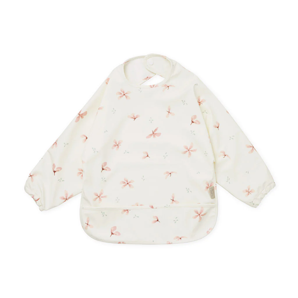 Hagesmæk med Ærmer - Windflower Creme