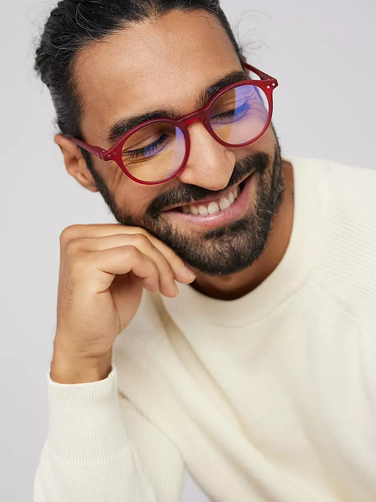 IZIPIZI Lesebrille SCREEN READING #D rot