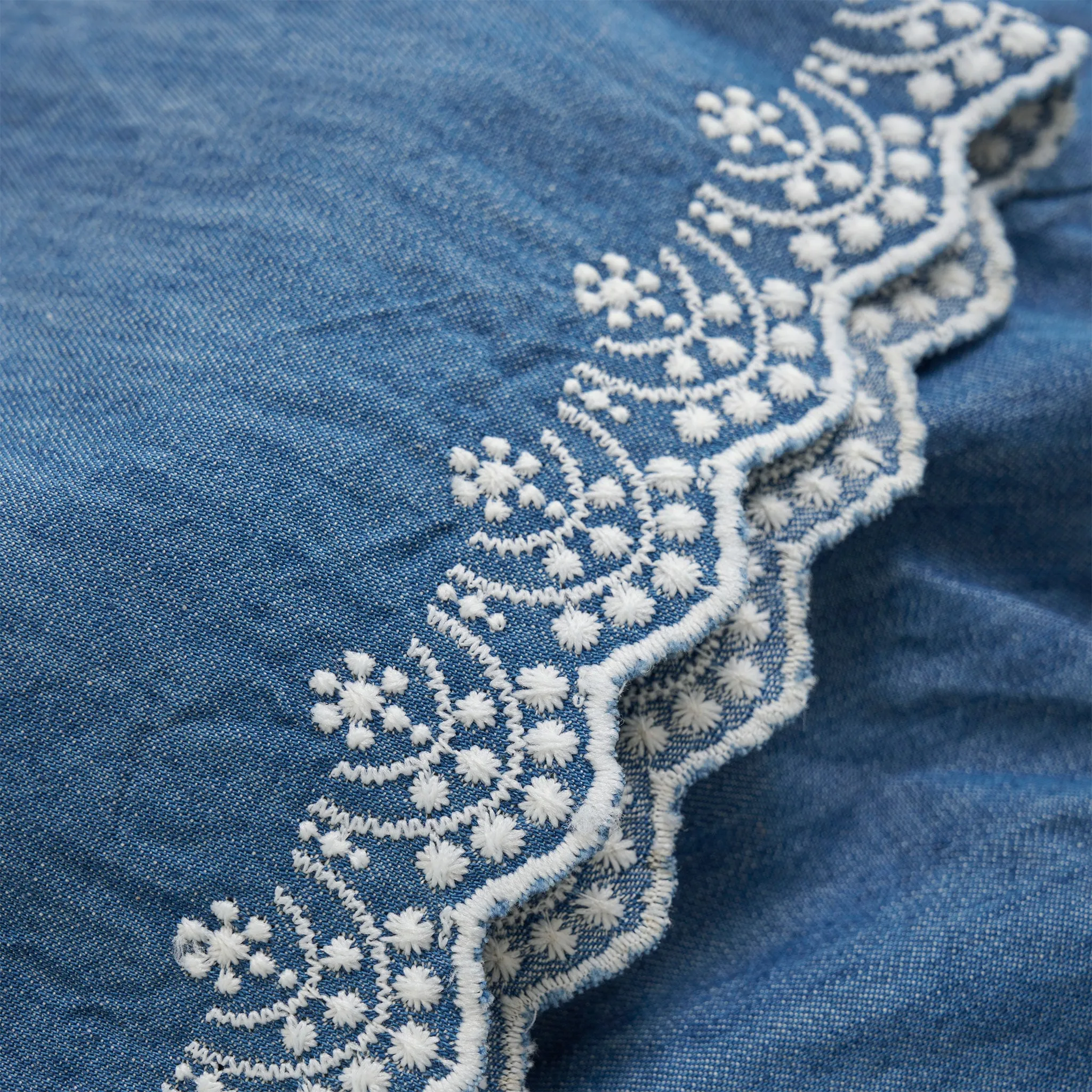 En Fant Pantalon Large Denim 3-8ans