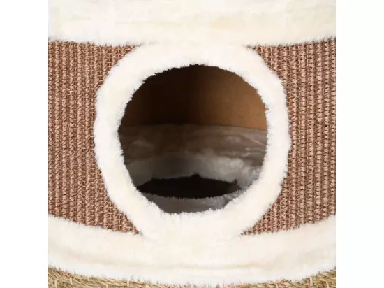Tonneau à gratter pour chats 60 cm Herbiers marins