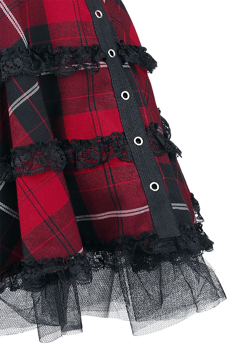 Robe Harley Tartan | Hell Bunny Robe courte
