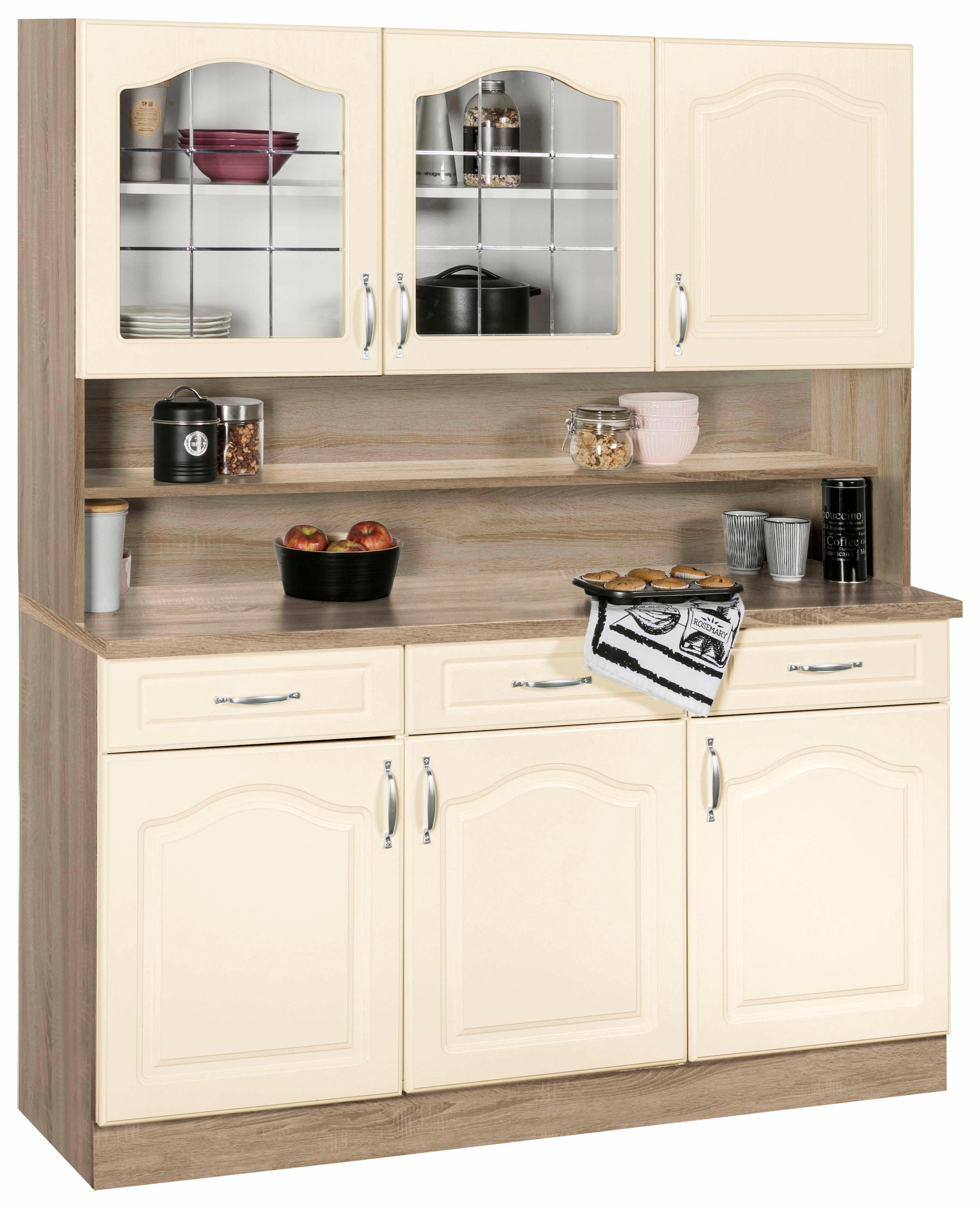 wiho Küchen Küchenbuffet »Linz« 150 cm breit, in Landhaus-Optik
