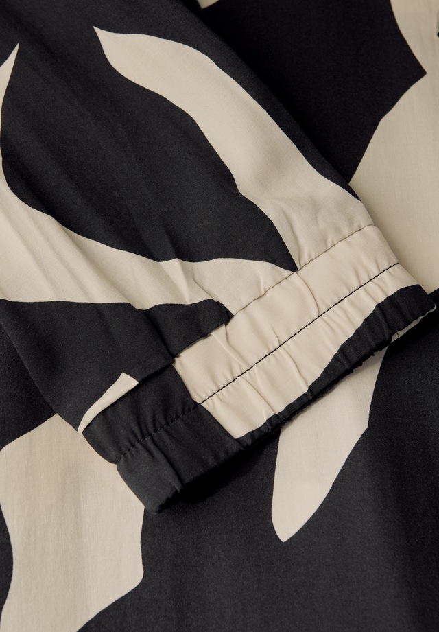 STREET ONE Midikleid Ohne Taschen mit grafischem Muster und 3/4 -Arm