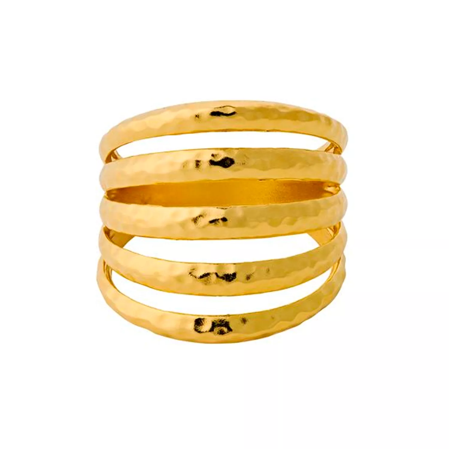 Pernille Corydon Poetry Ring 18 kt. Forgyldt Sølv r-214-gp