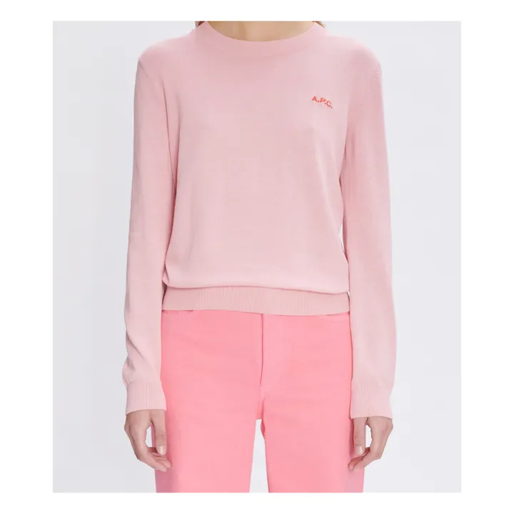 A.P.C. Pull Victoria Coton Pima | Rose