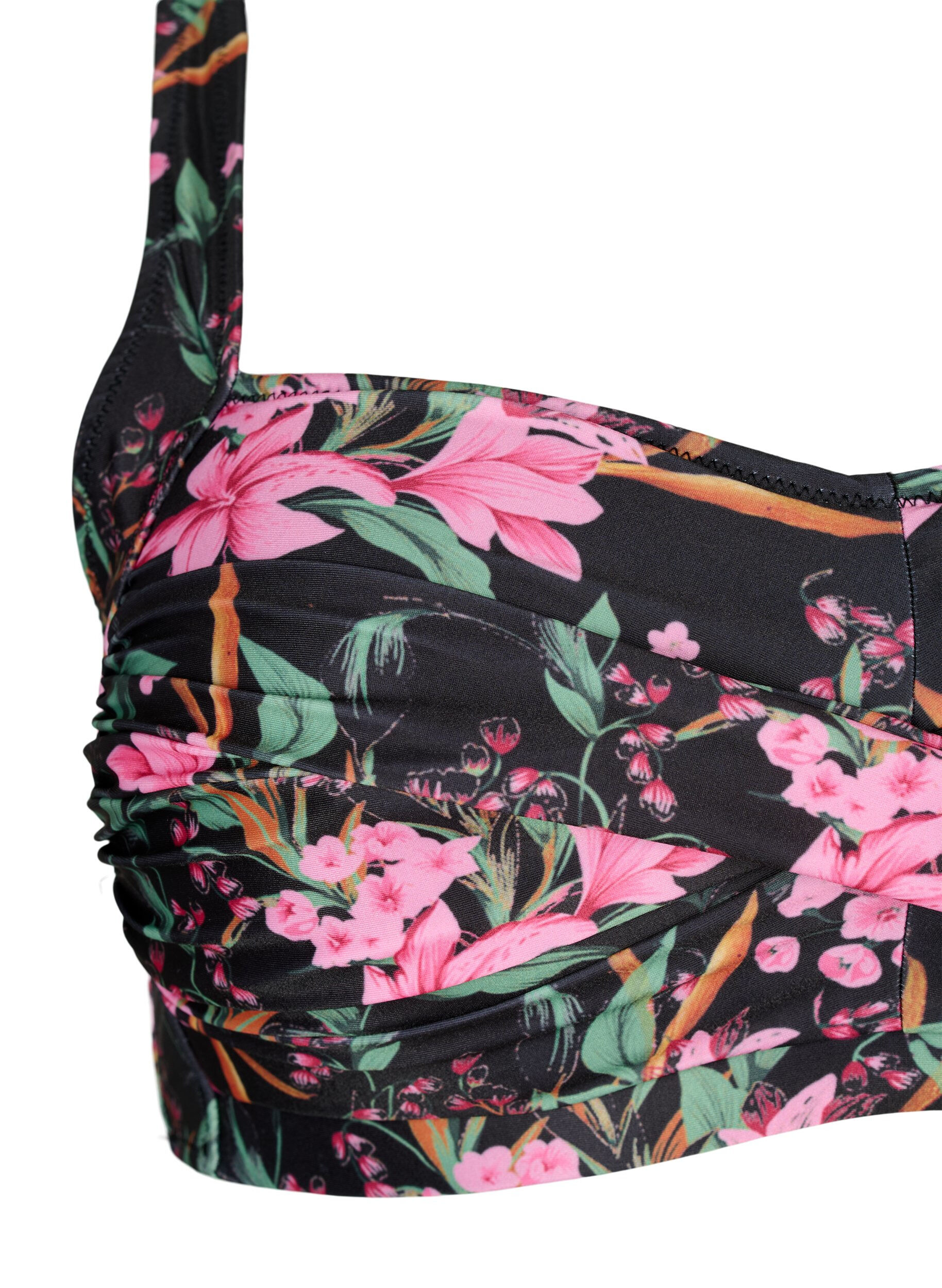 Printet bikini overdel