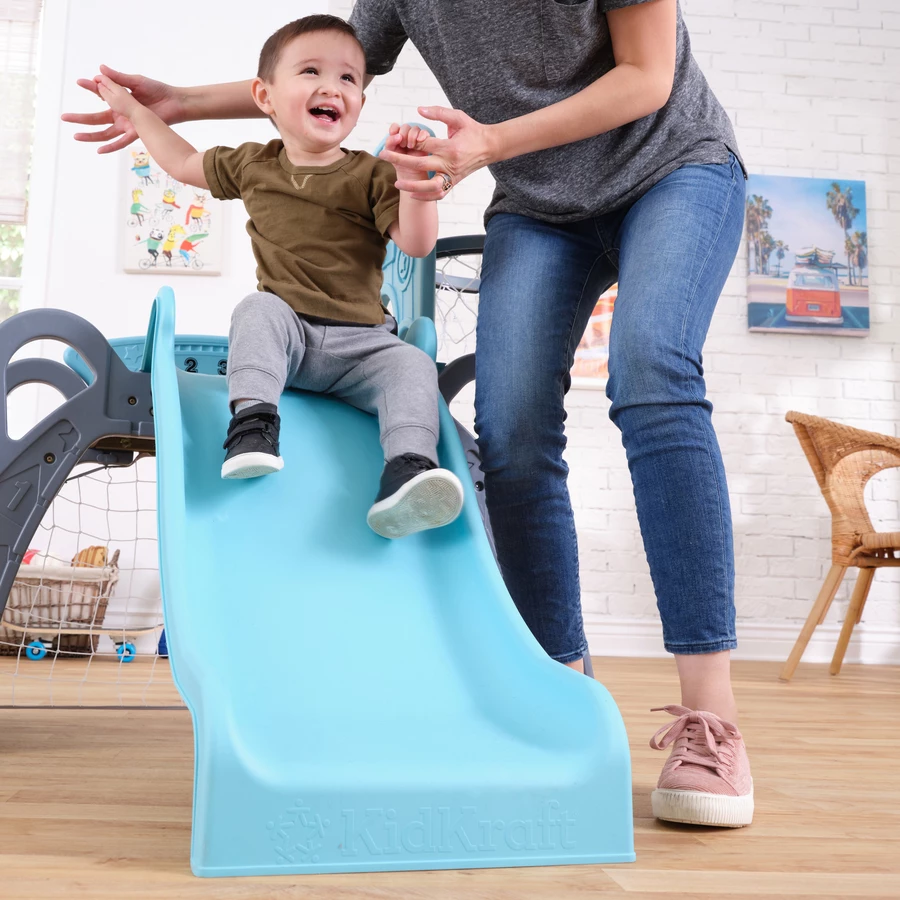 Kidkraft® 5-in-1 Climber Kinderrutsche und Klettergerüst