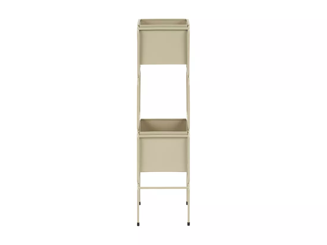 Support de pots COTINUS Métal 20 cm Beige
