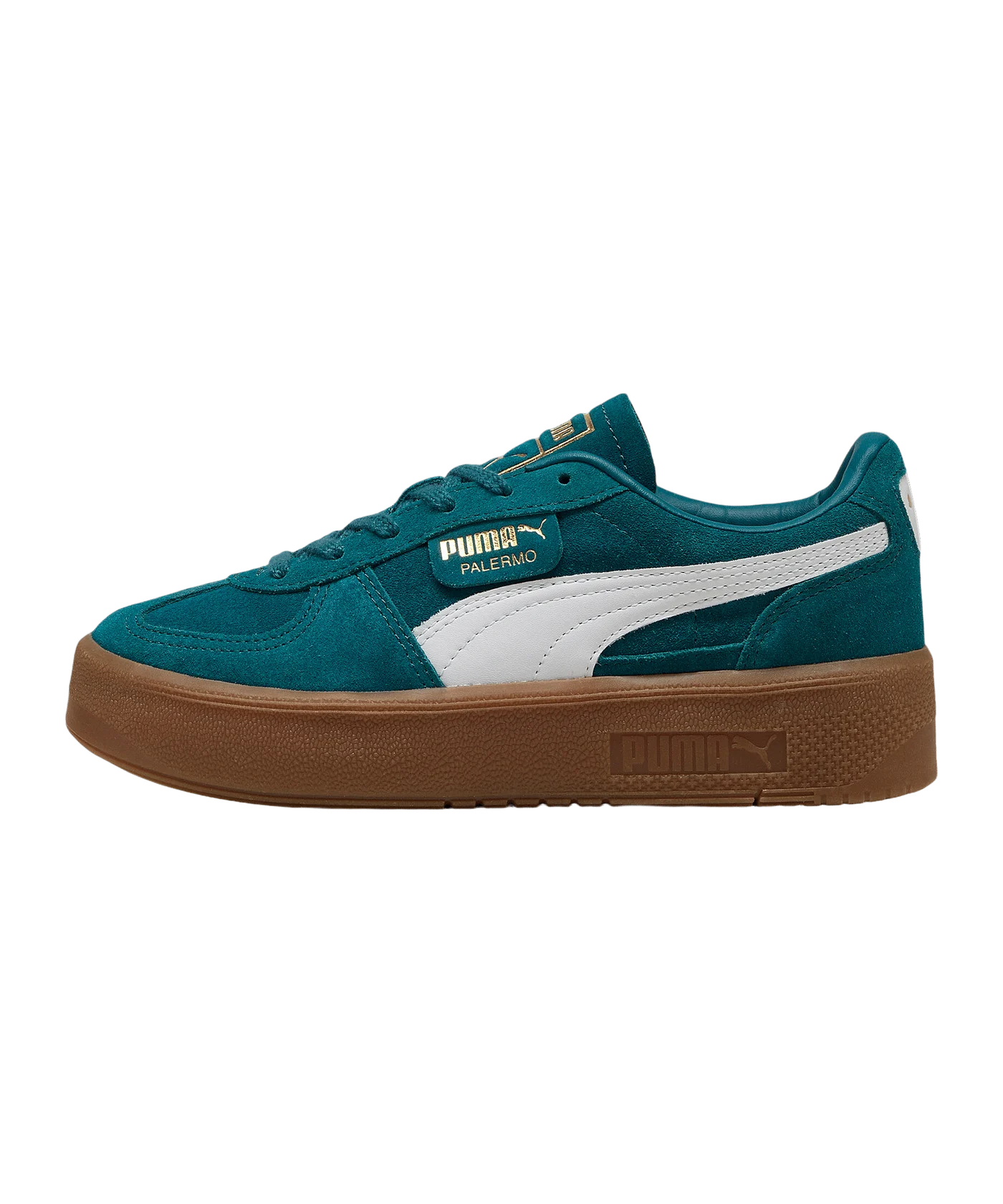 PUMA Palermo Elevata Sneaker Damen Grün F02