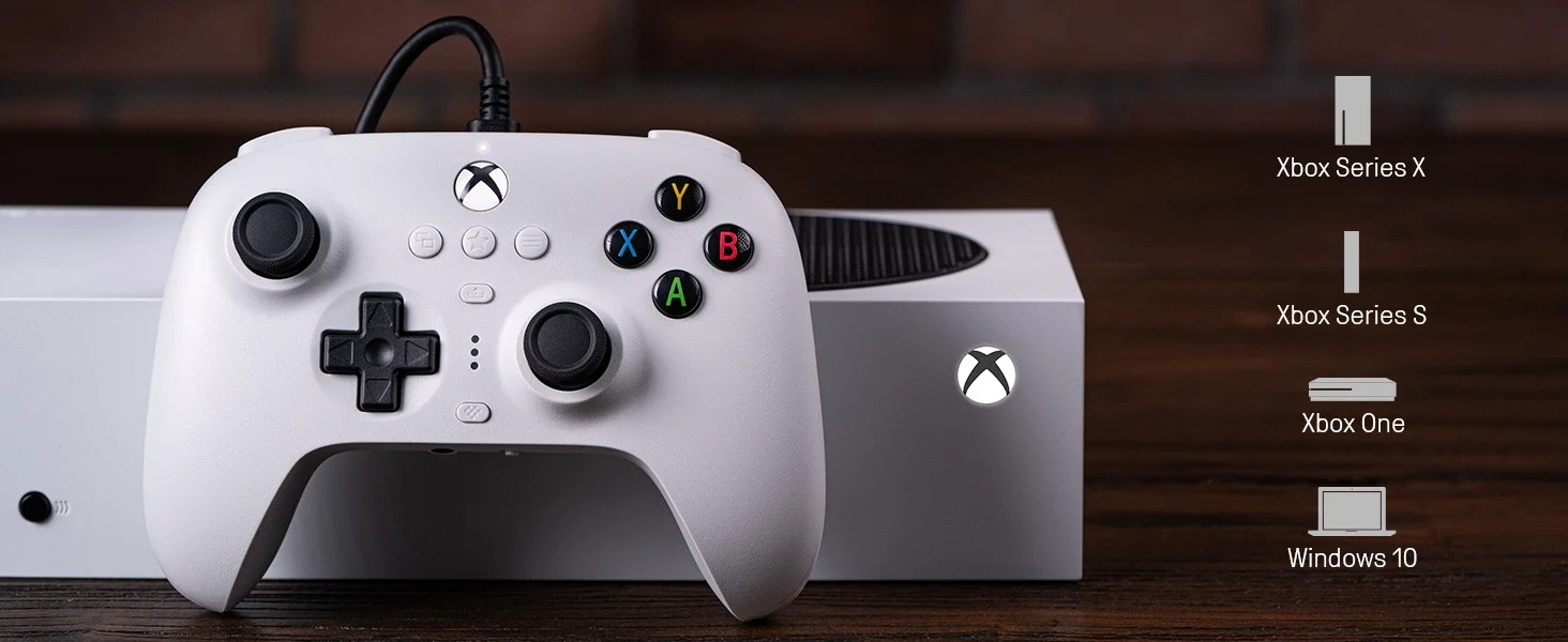 8BitDo Ultimate Wired Controller for Xbox Hall Ed/ White