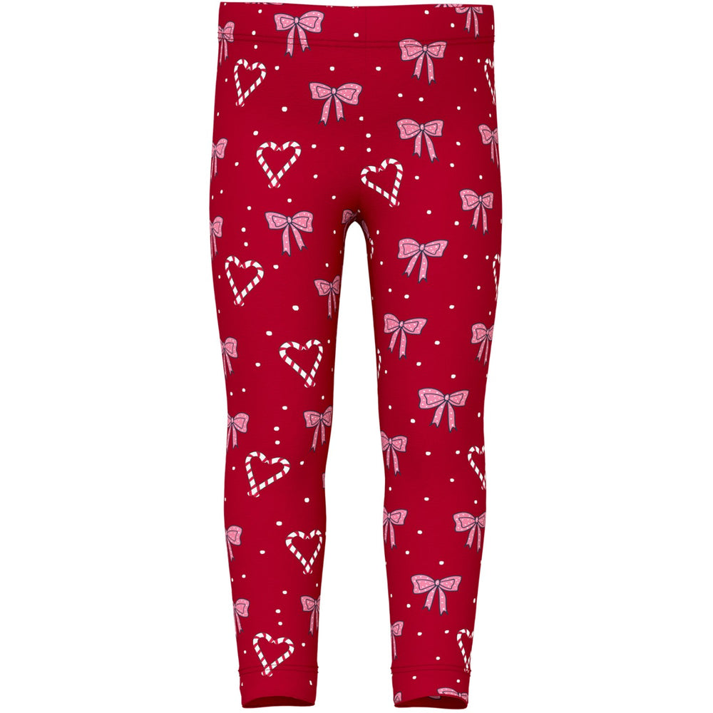 Køb Name It Jester Red Nmfri Leggings