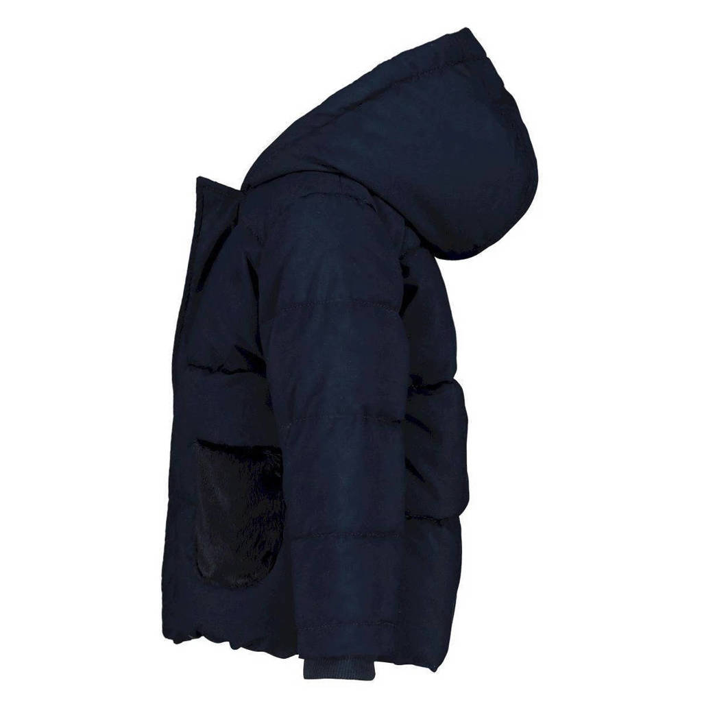Tom Tailor baby gewatteerde winterjas donkerblauw