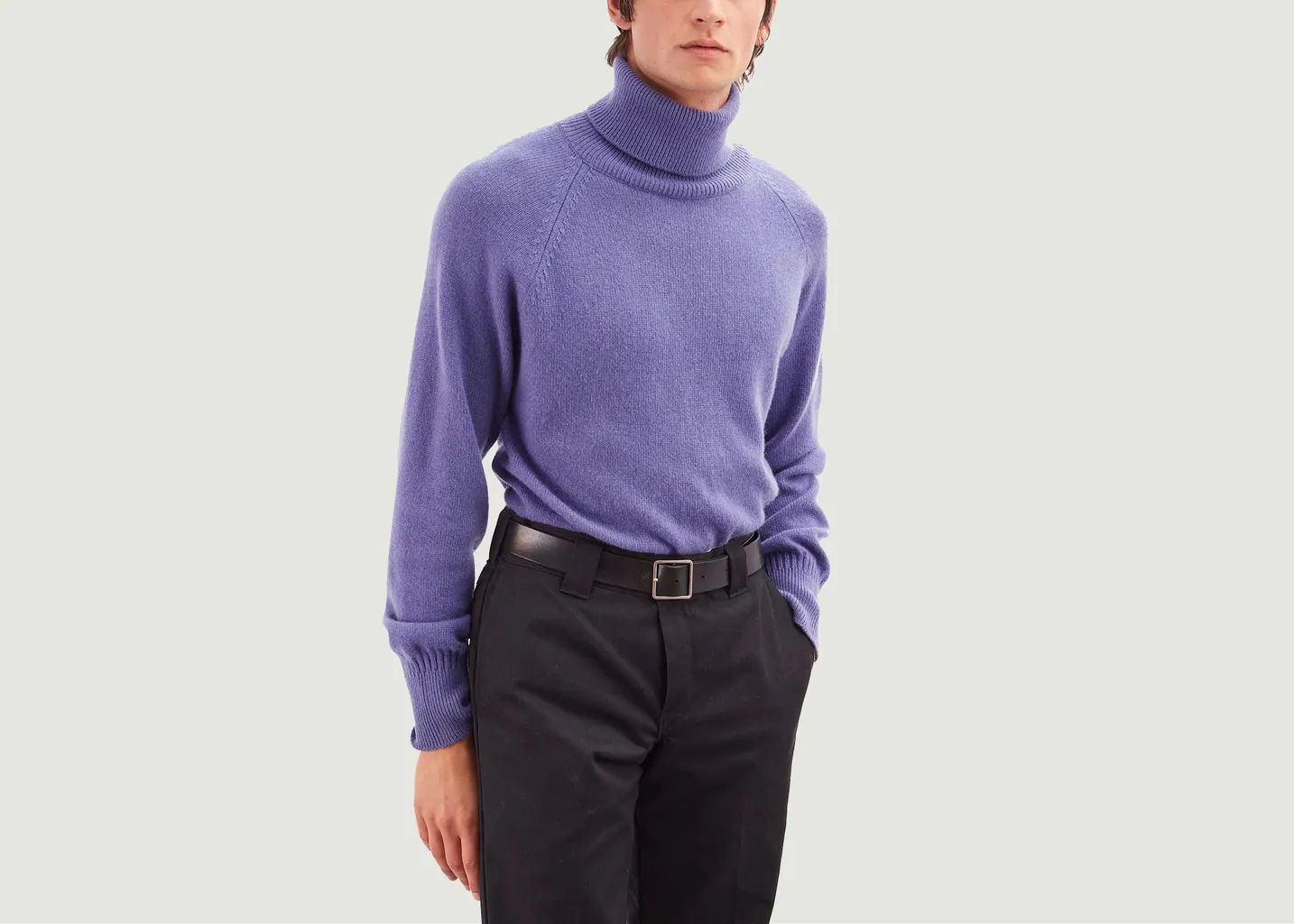 Pull col roulé en cachemire Tricot