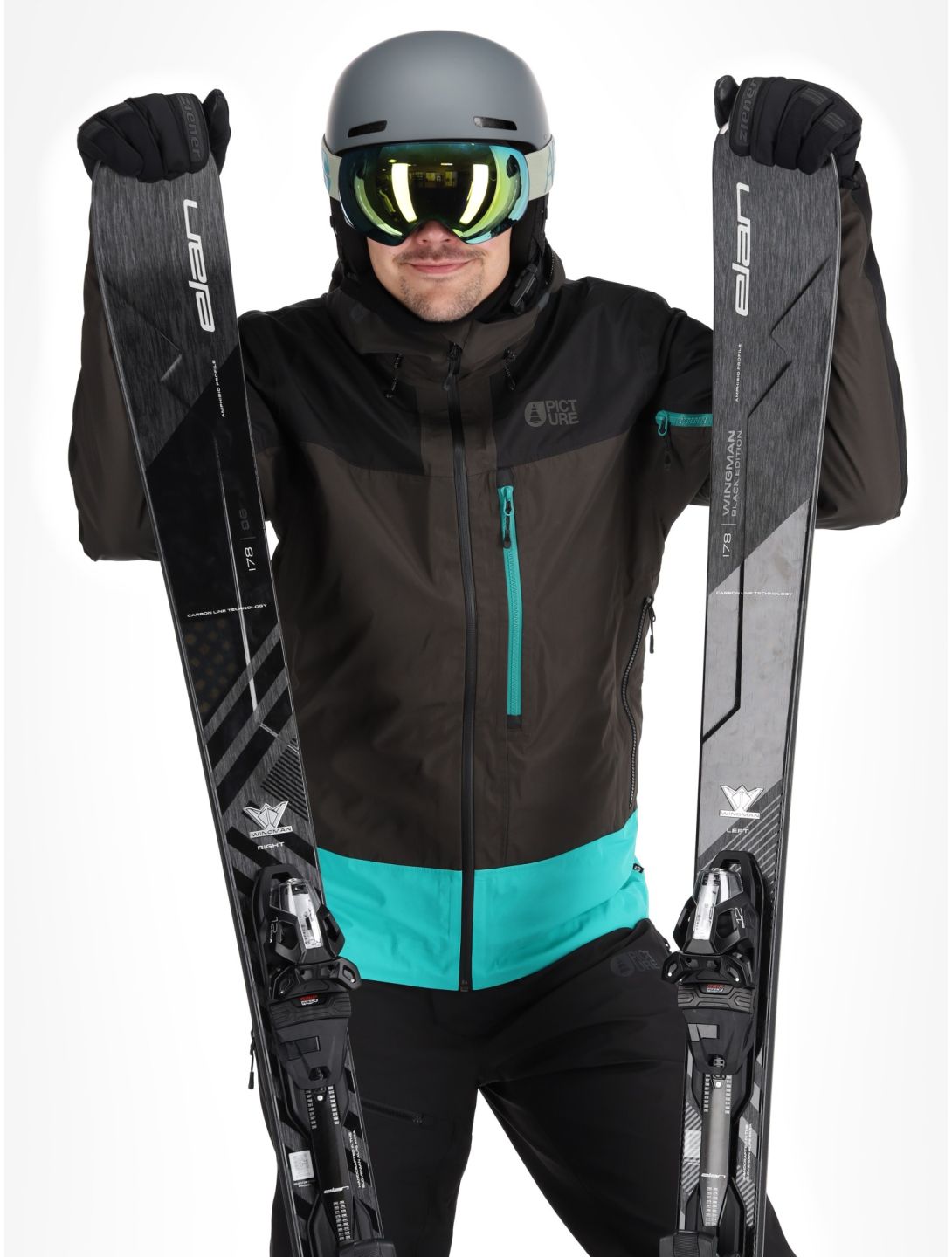 Broader 3L hardshell ski-jas heren
