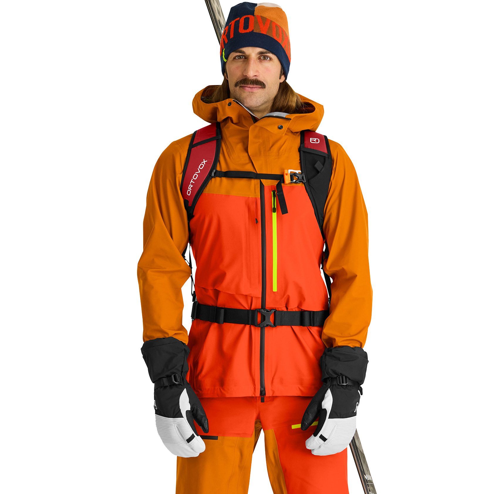 ORTOVOX 3L Ravine Hardshelljacke Herren hot orange