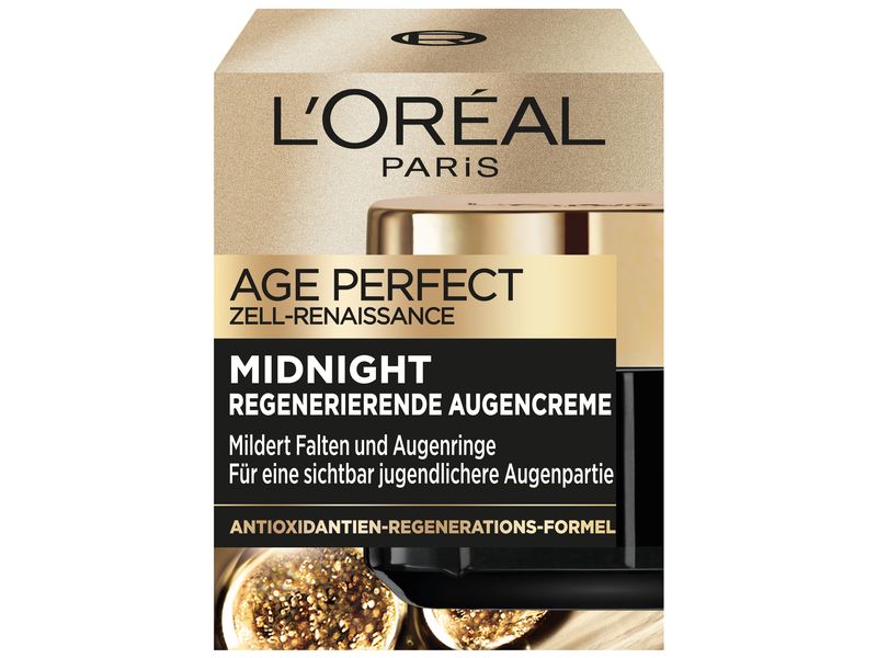 L'Oréal Paris Augencrème Renaissance 15 ml Regenerierende Augencreme sorgt für sichtbar jugendlichere, wachere Augen