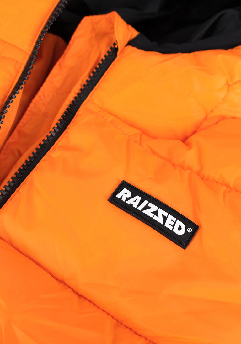 RAIZZED oranje raizzed gewatteerde jas tarboro