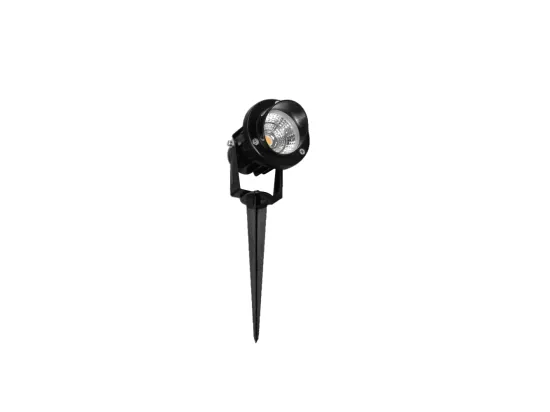 Spot LED rond FADE 5W IP65 couleur Noir Beneito faure