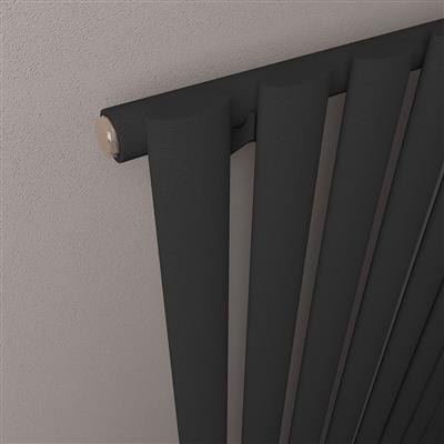 Eastbrook Tunstall radiator 45x60cm 399W zwart mat