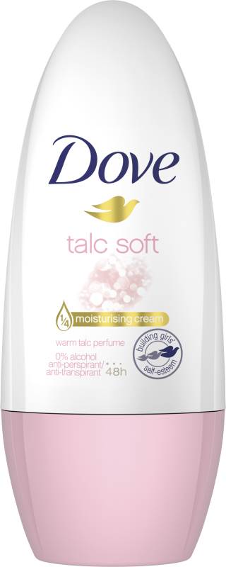 Dove Deoroller Talc Soft 50ml