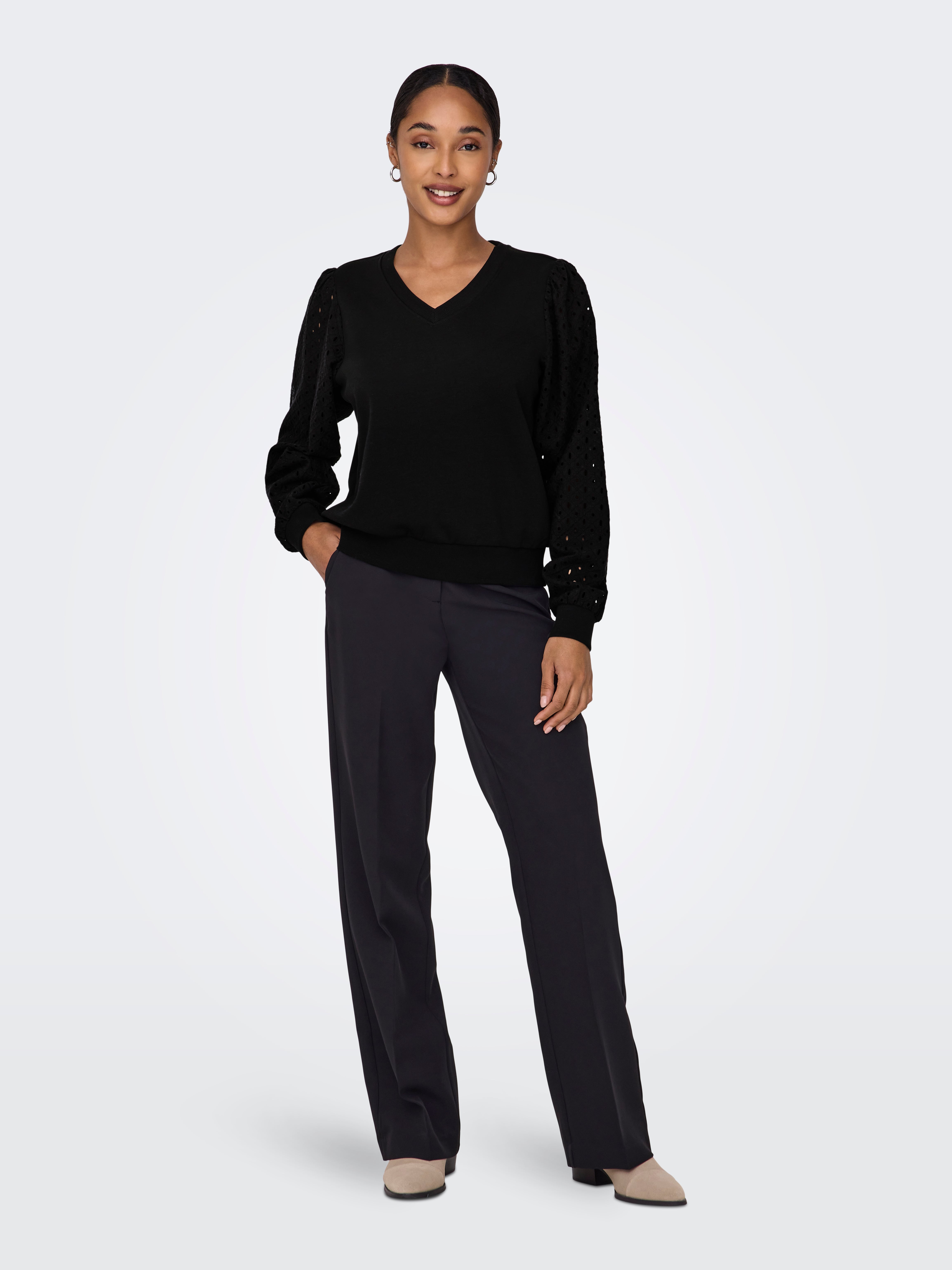 ONLDONNA Sweatshirt Black