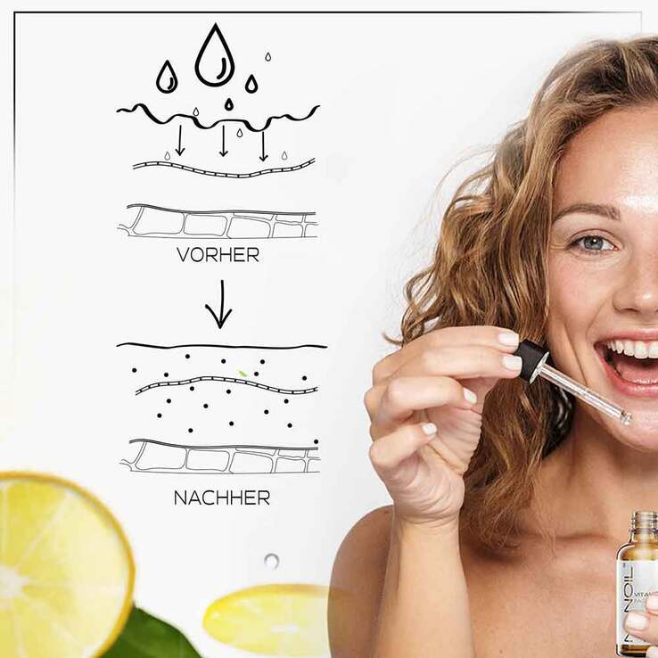 Nanoil Gesichtsserum mit Vitamin C, 50 ml
