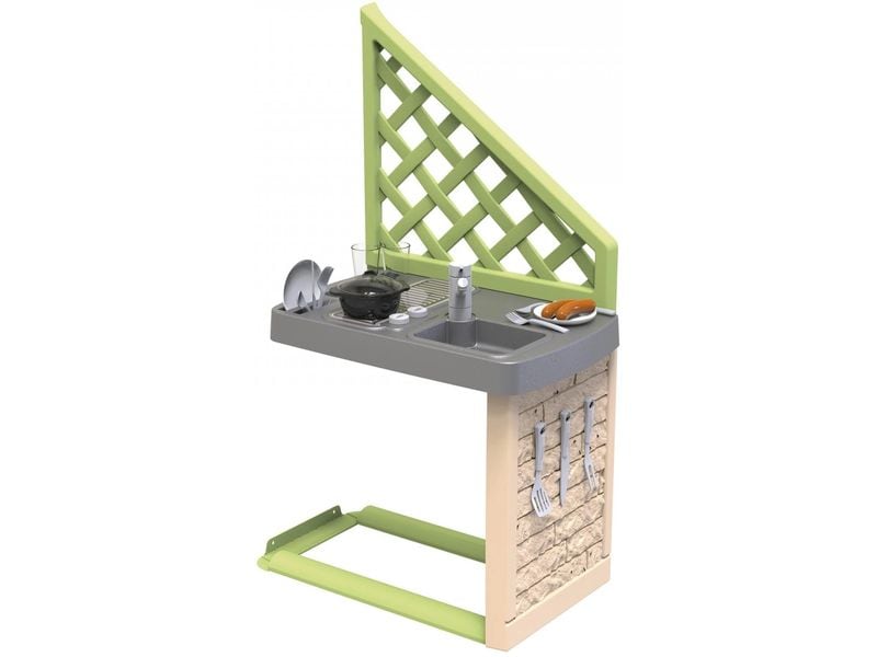 Smoby Zubehör Spielhaus Life Sommerküche Sommerküche für kleine Kochprofis