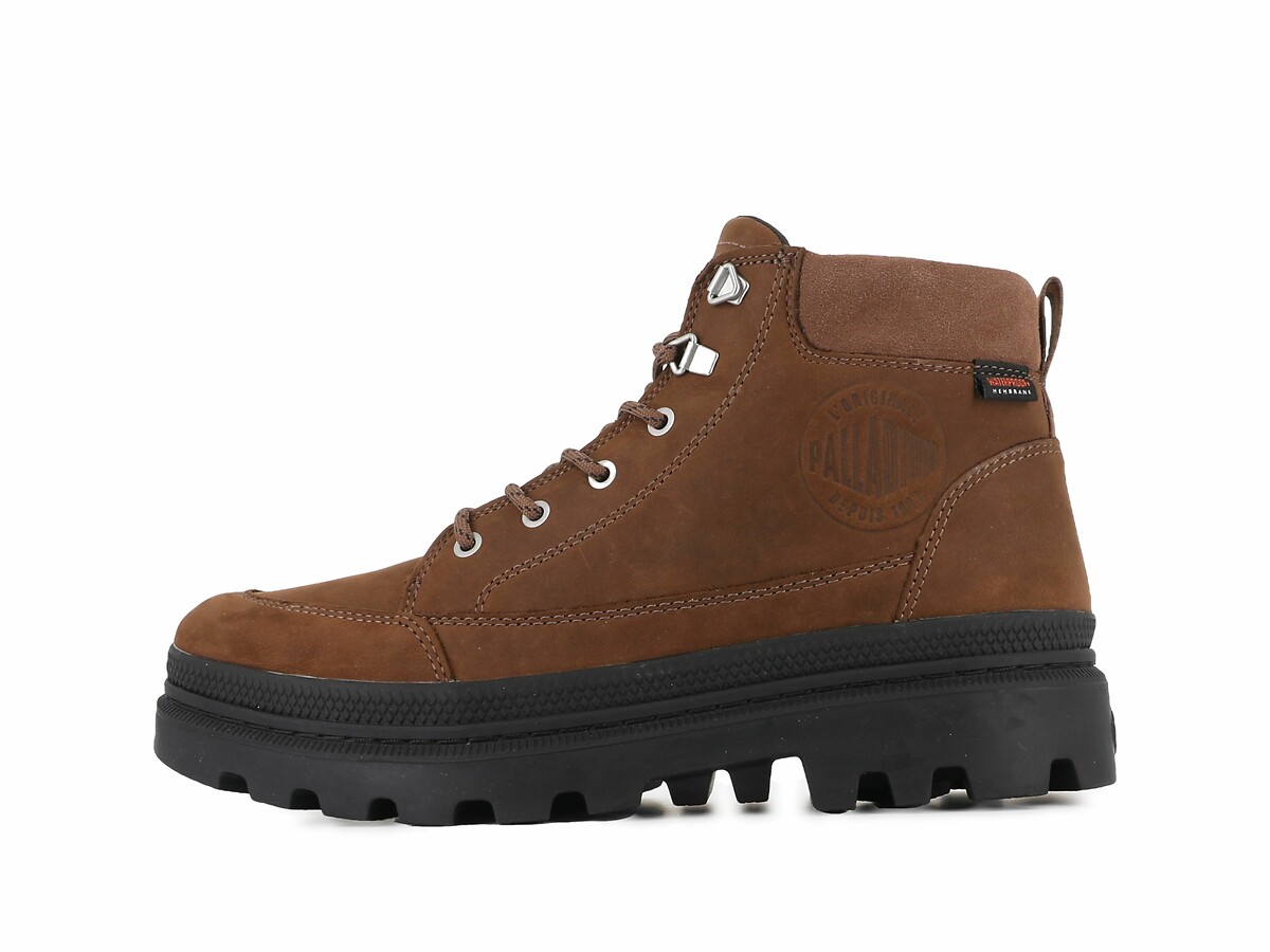 PALLADIUM<br>Botas de couro Pallatrooper Cuff 2WP+
