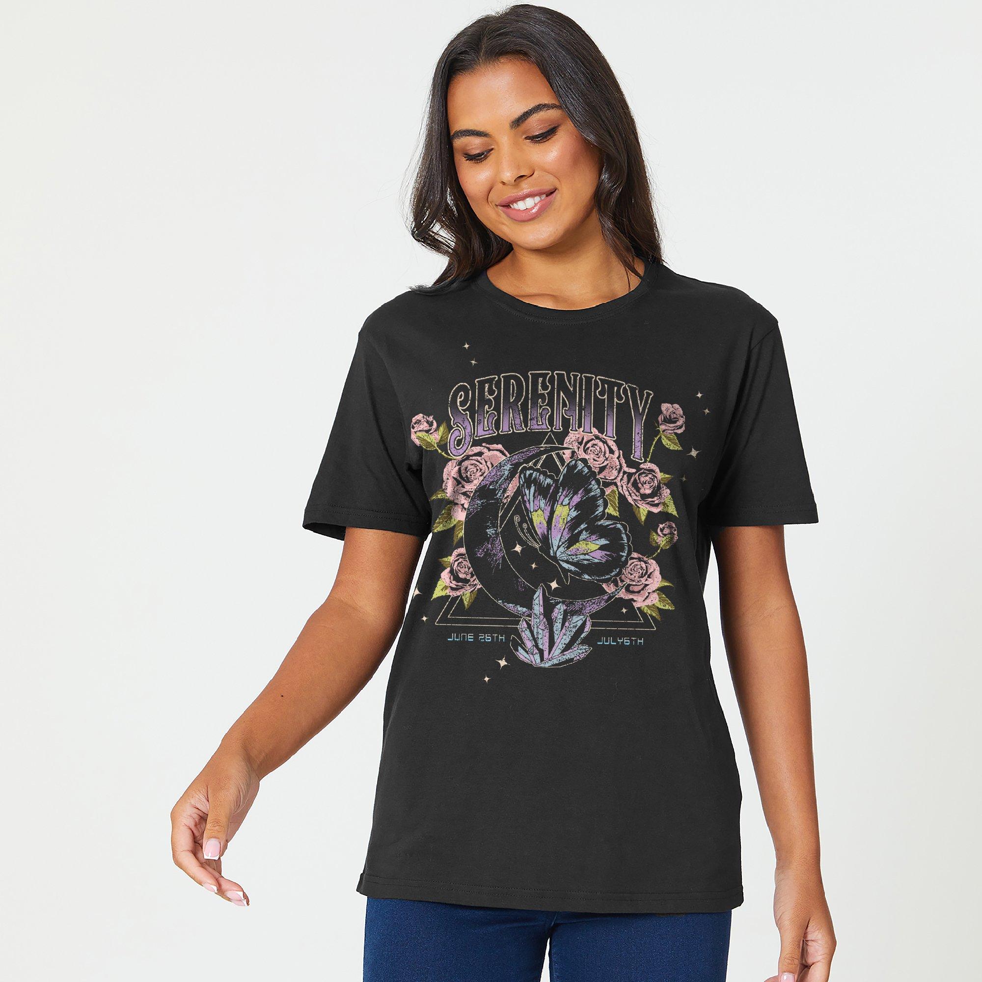 Be You Ladies Serenity Slogan T shirt