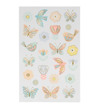Meri Meri Tattoos - Birds & Butterflies Tattoobogen