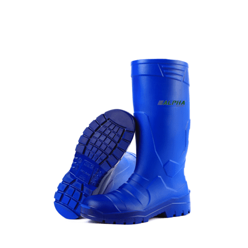 Bottes de sécurité Dikamar Lagon PU S4 CI SRC bleu