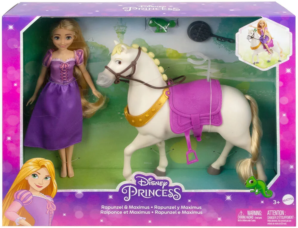 COFFRET POUPEE RAIPONCE ET MAXIMUS