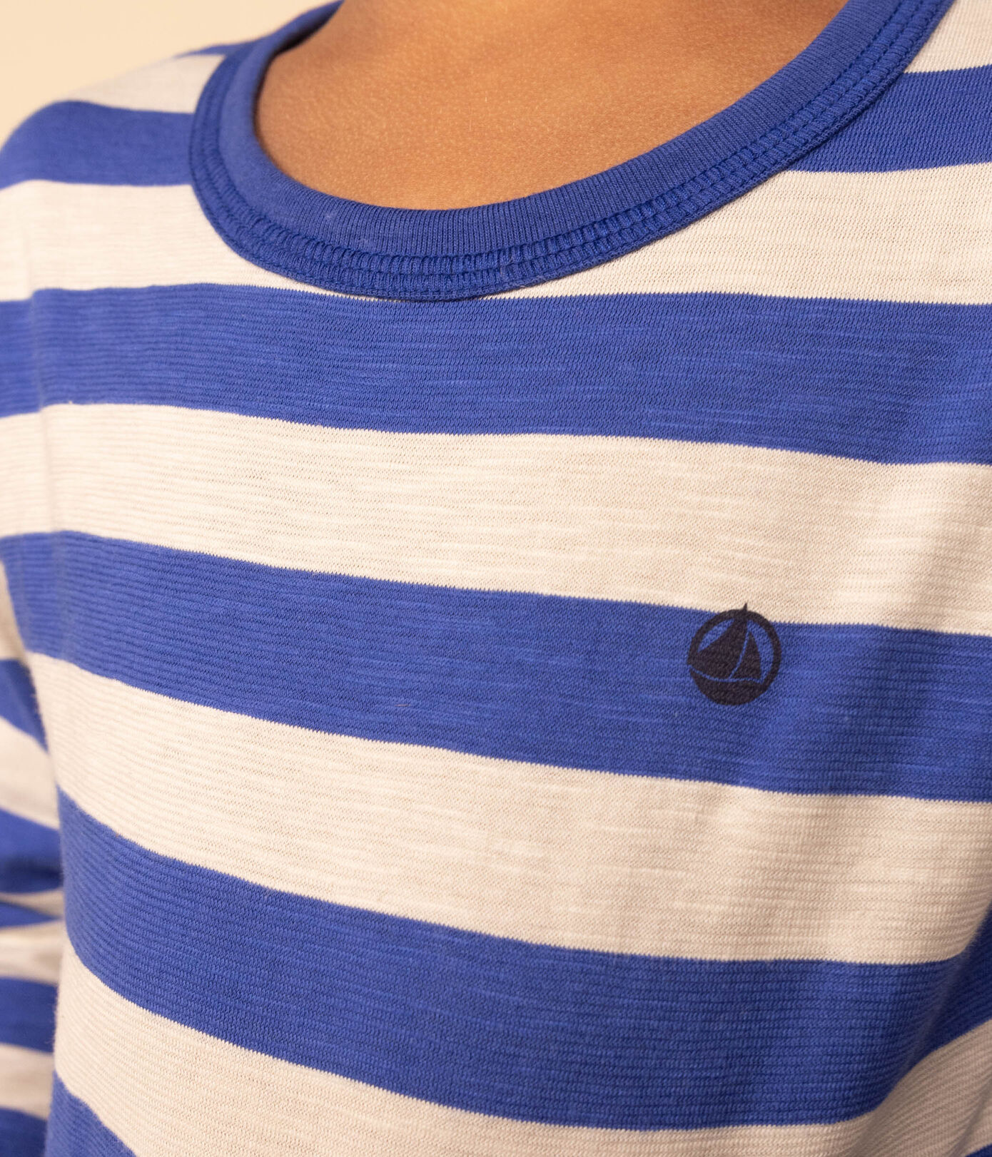 Tee-shirt manches longues en coton enfant garçon