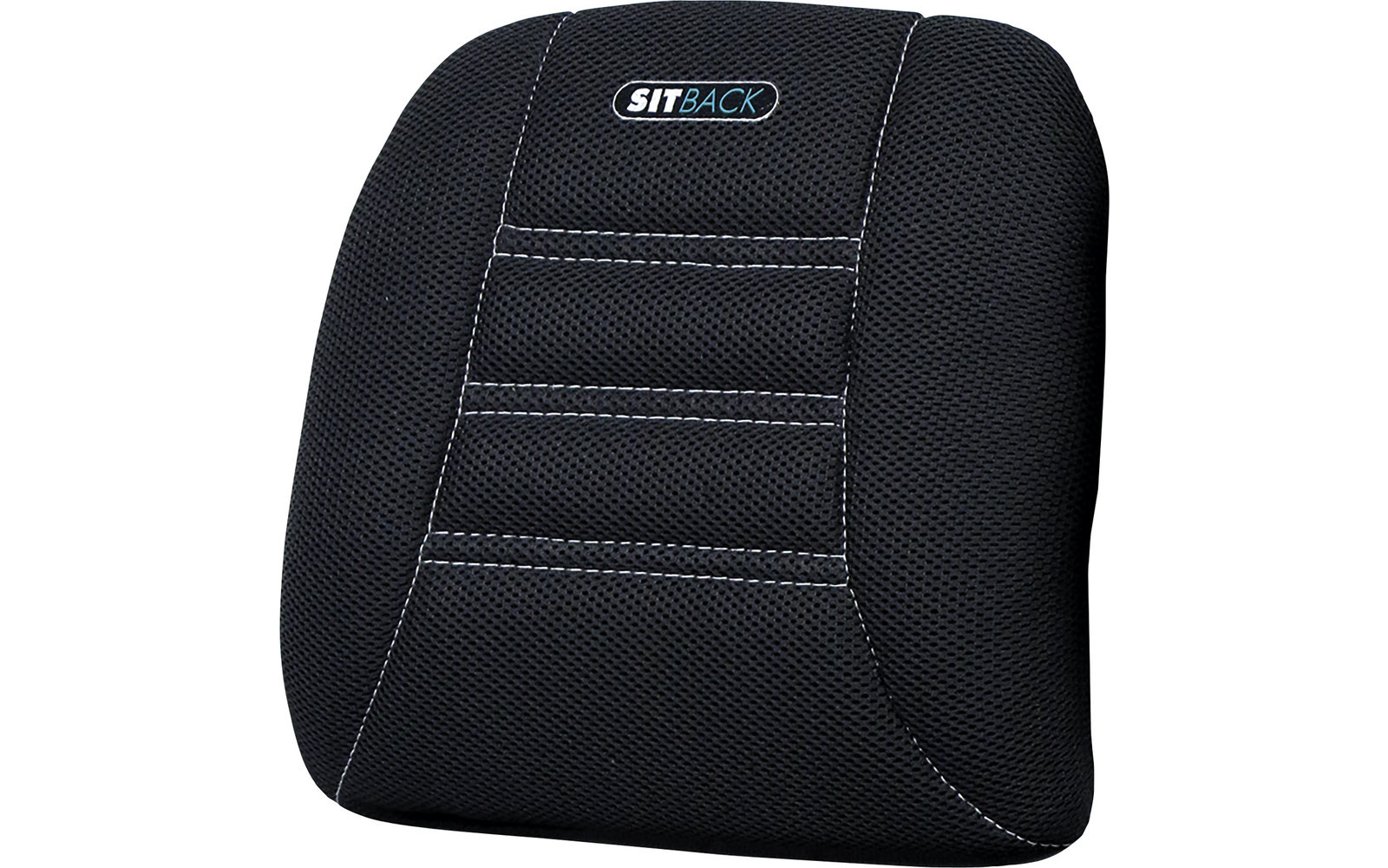 Sitback Neck Stoff Kopfstützenkissen schwarz