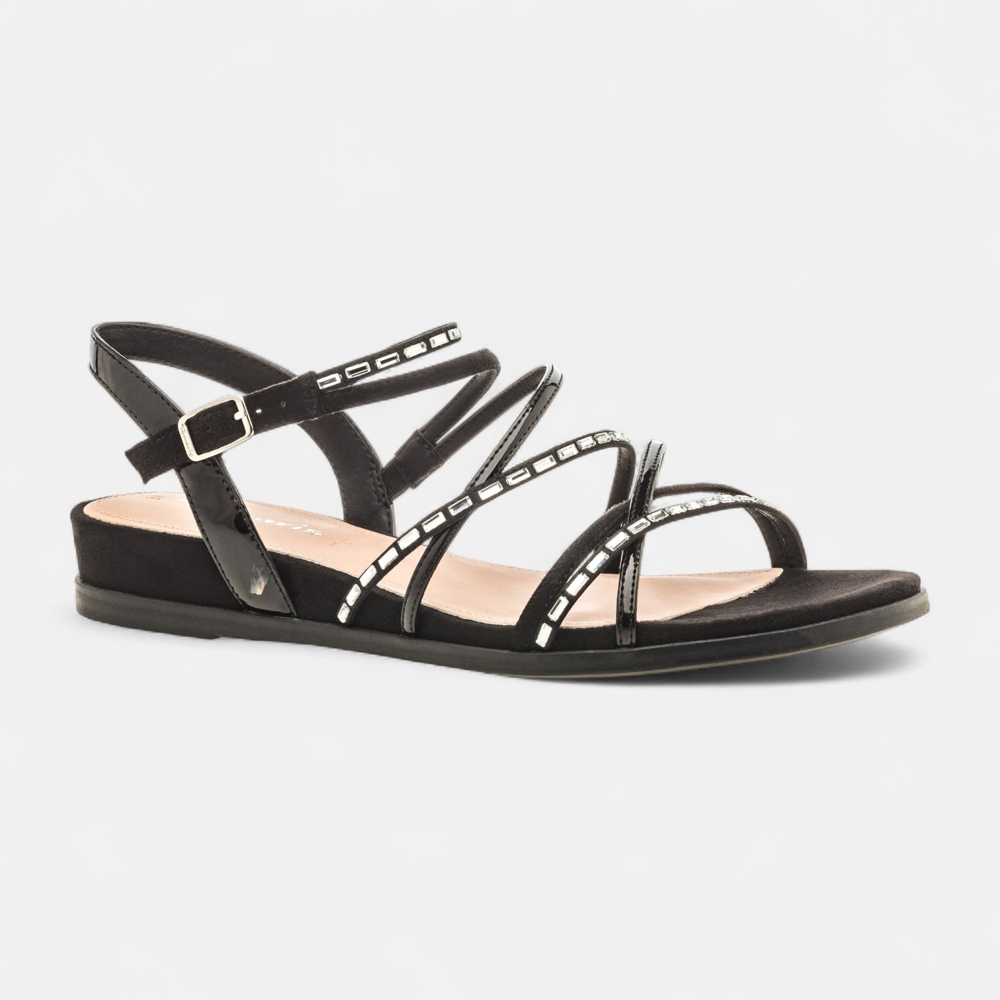 Nu-pieds Femme noir