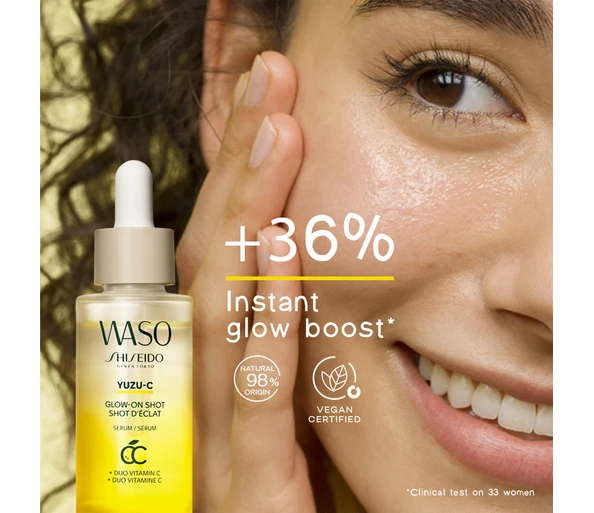 Shiseido Waso Yuzu-C Glow-On Shot Serum