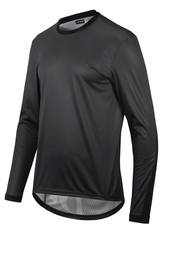 Assos Trail LS Jersey T3, Torpedogrå