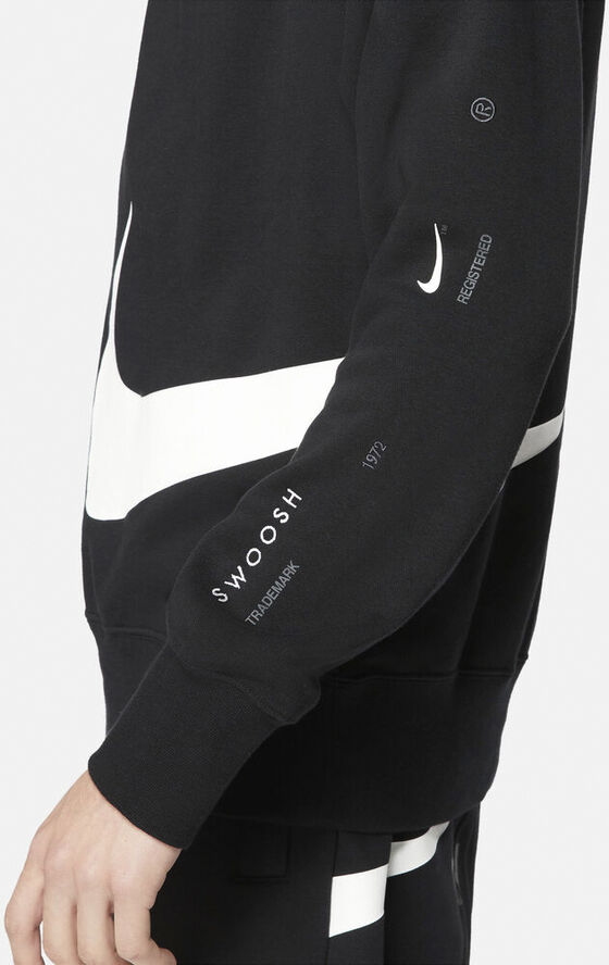 Nike Sportswear Swoosh Sweatshirt Sort