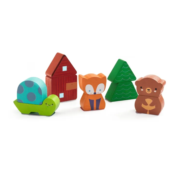 Djeco Puzzle relief Match Rainbow