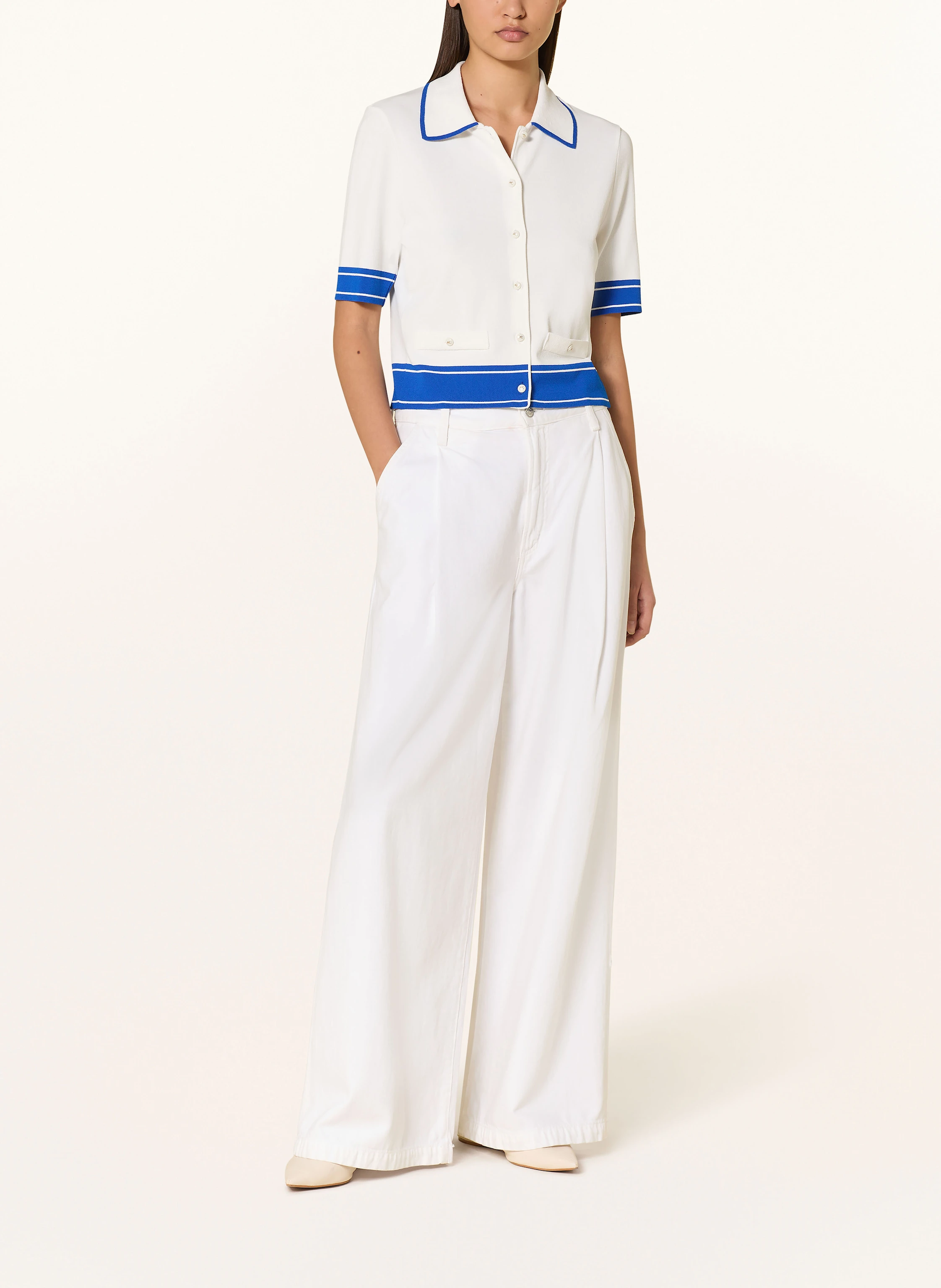 MARC CAIN Strick-Poloshirt