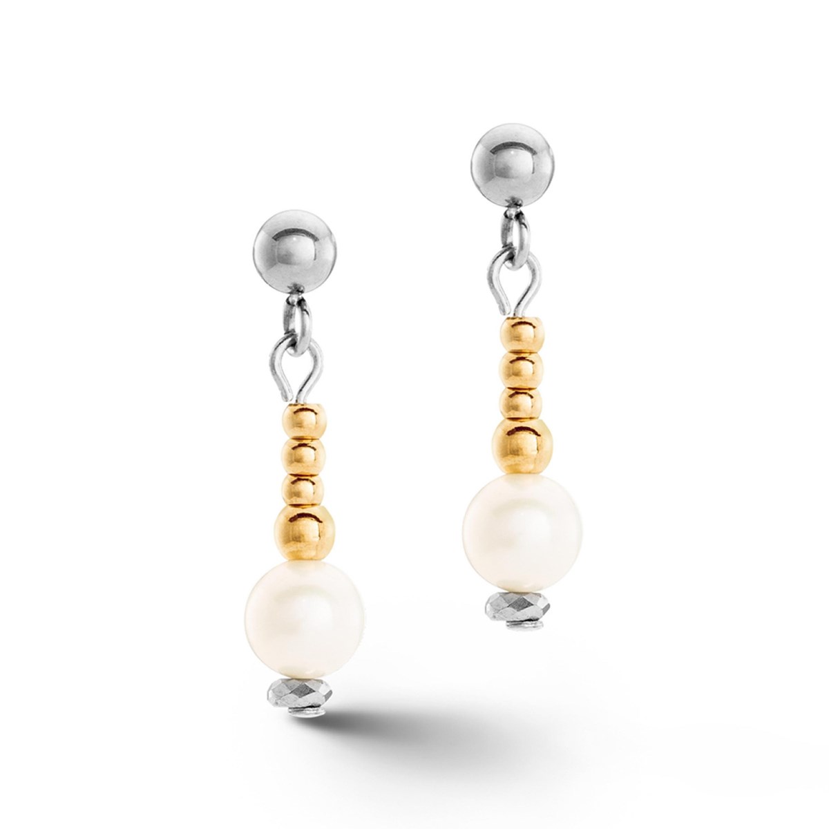 Boucles d'oreilles Coeur de Lion Classic Princessperles d'eau douce